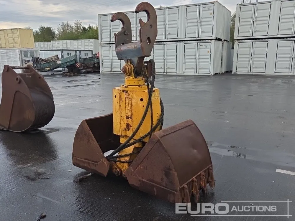 Thumm DK-HV8-HZG-18, 31" Hydraulic Rotating Clamshell Bucket