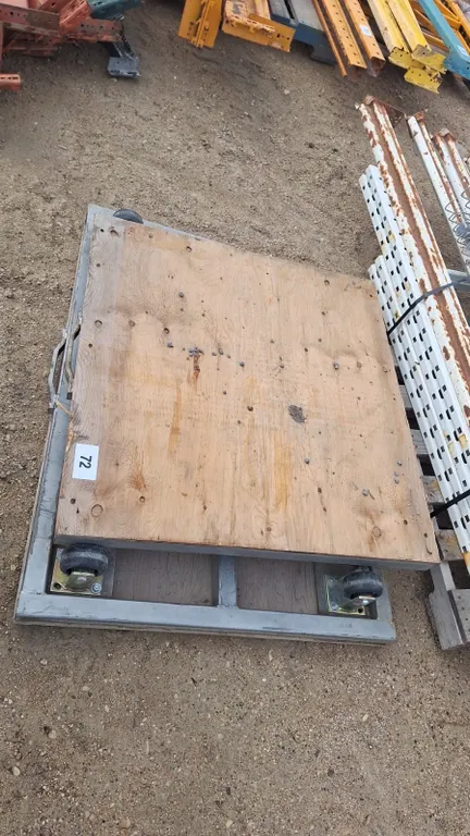 2-Warehouse carts 4Ftx4Ft on castors