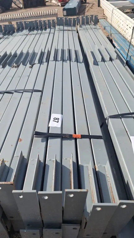 Bundle of 10 Grey beams 2"x2". 1/8 thick