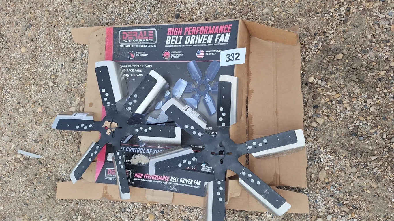 Heavy duty flex fans