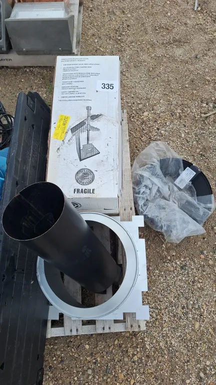 New chimney parts