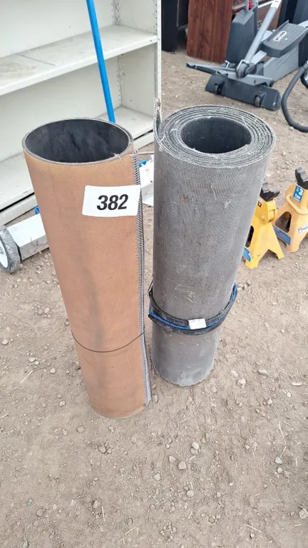 2-Rolls of canvas