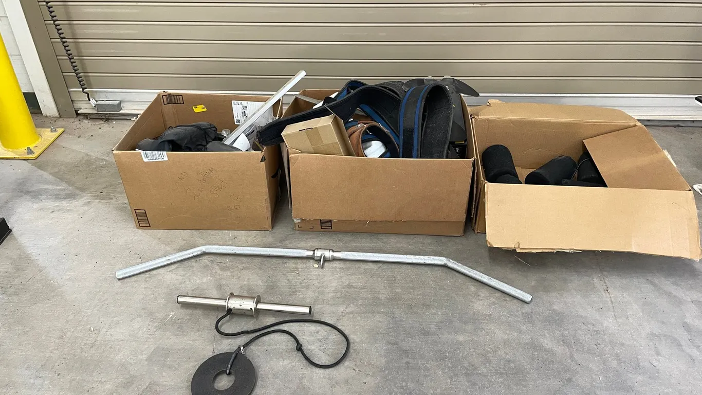 (1) Lot of Mixed Fitness Equipment and General Merchandise