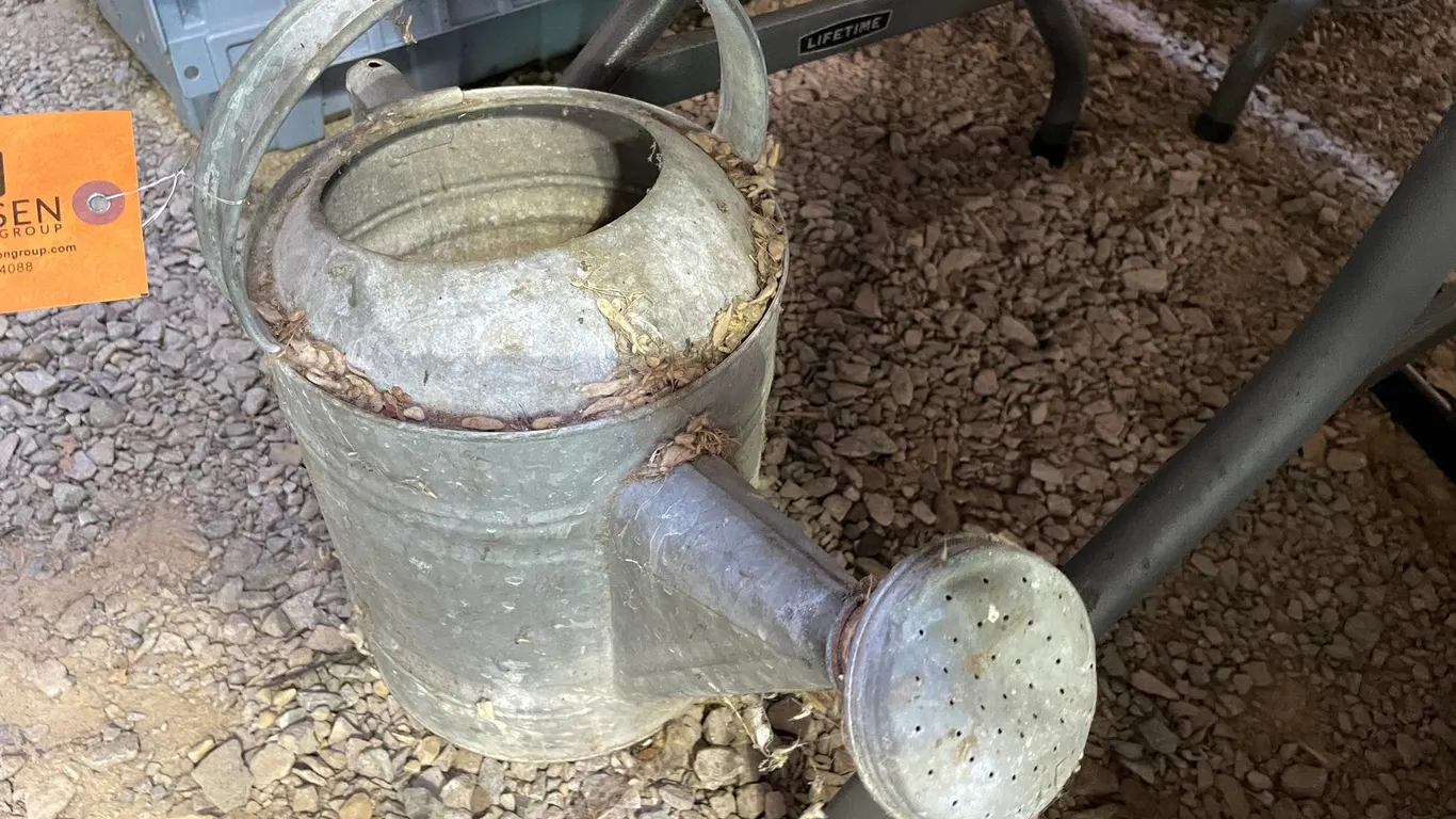 Vintage Galvanized Watering Can