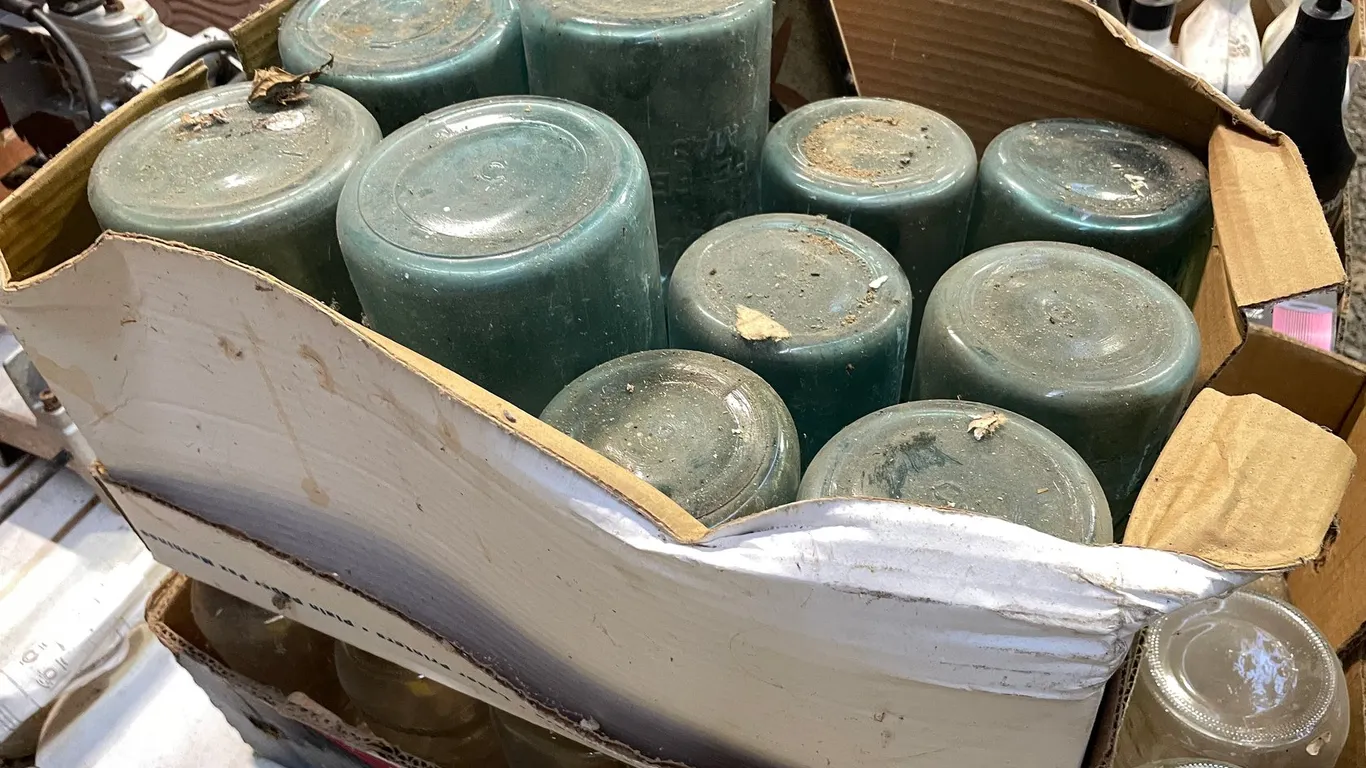 Assortment of Canning Jars