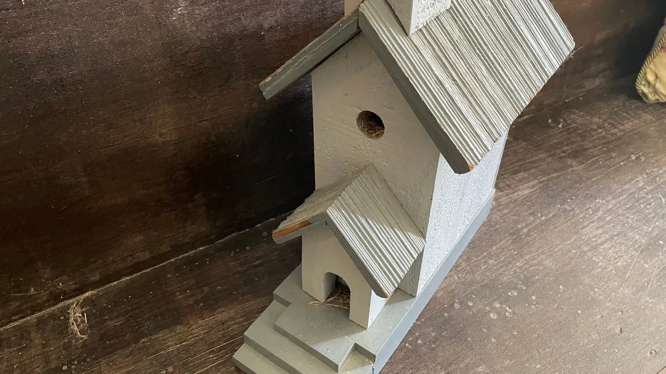Wood Bird House