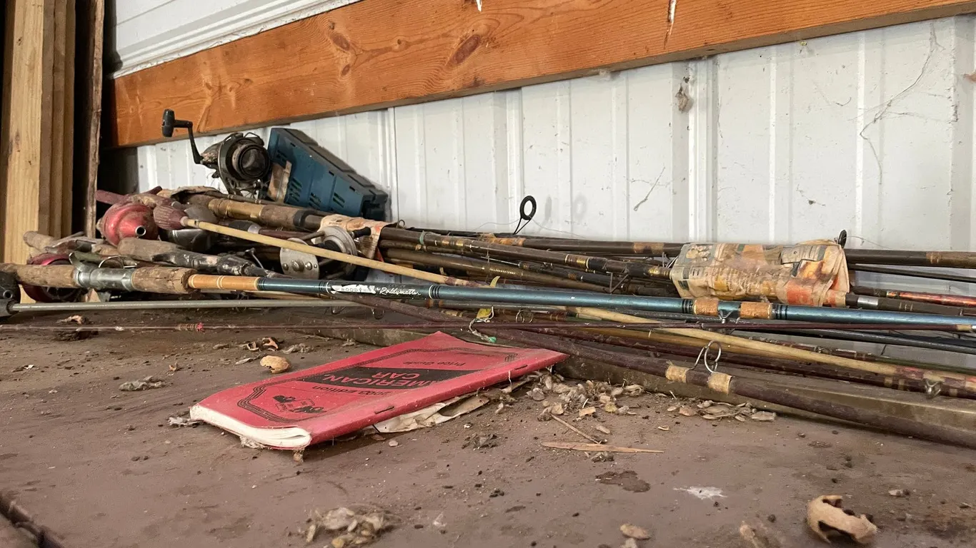 Collection of Fishing Poles