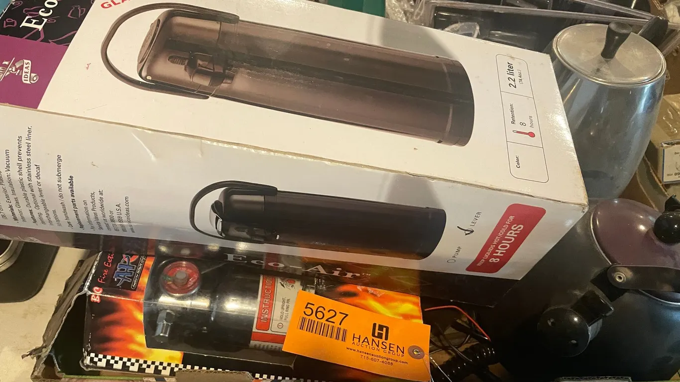 Eco-Air Coffee Pump Thermos