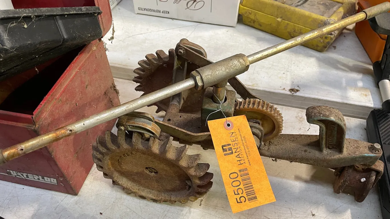 Vintage Cast Iron Tractor Sprinkler