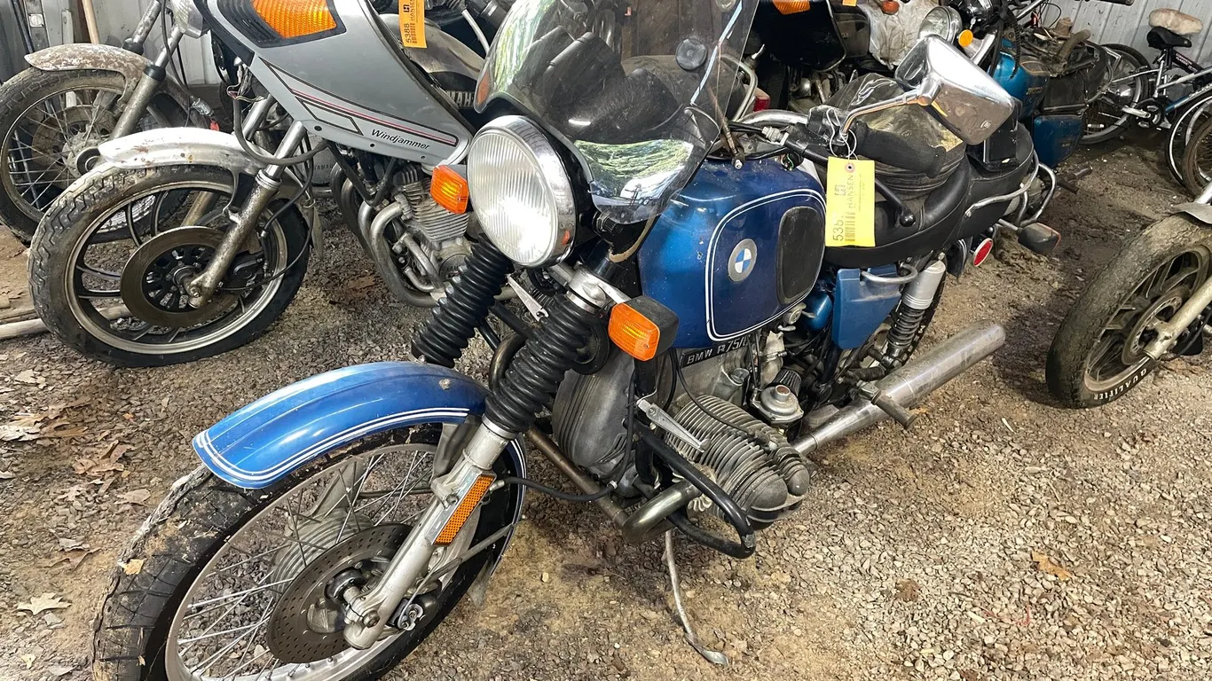 1976 BMW R75/6 Motorcycle (Has WI Title)