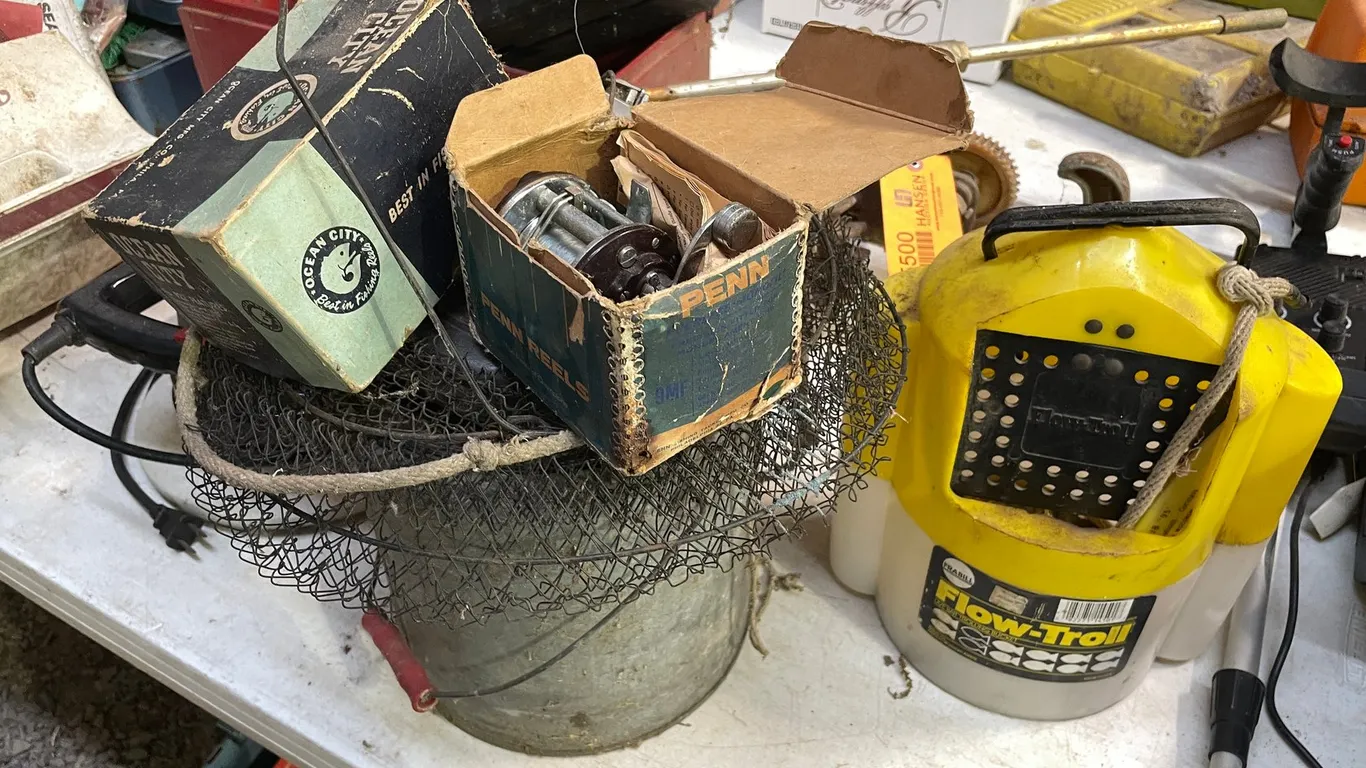 Assortment of Fishing Items