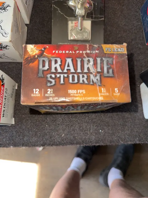 Federal Premium Prairie Storm 12 Gauge 2-3/4" 1-1/4 oz 5 Shot 25 Rounds