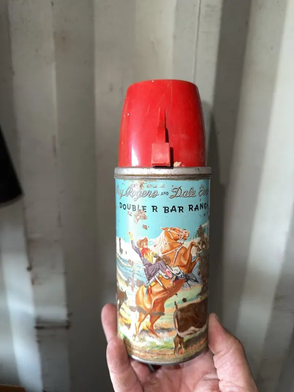 Roy Rogers and Dale Evans Double R Bar Ranch Thermos Bottle