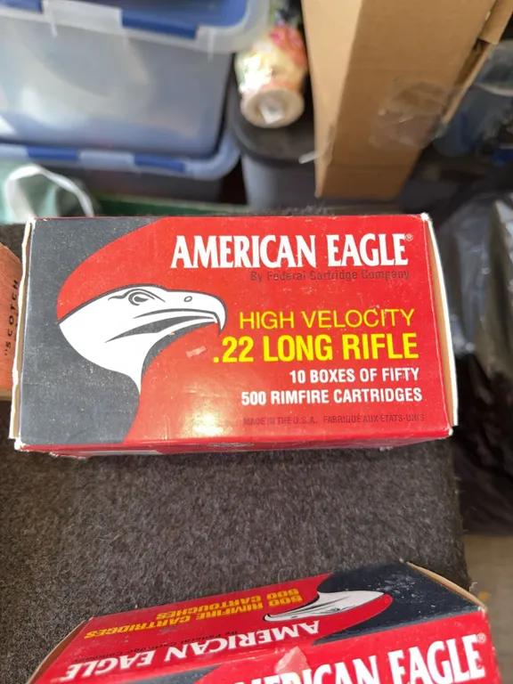 American Eagle High Velocity .22 Long Rifle Ammo—500 Rounds