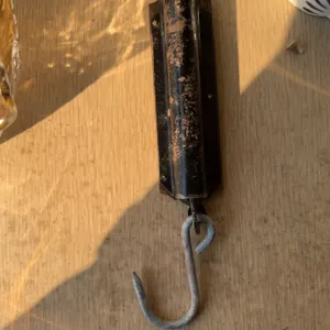 Salter's Pocket Balance Hanging Spring Scale, Brass and Iron