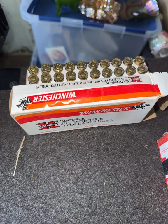Winchester Super-X .22-250 Remington 55 GR. Soft Point Rifle Cartridges