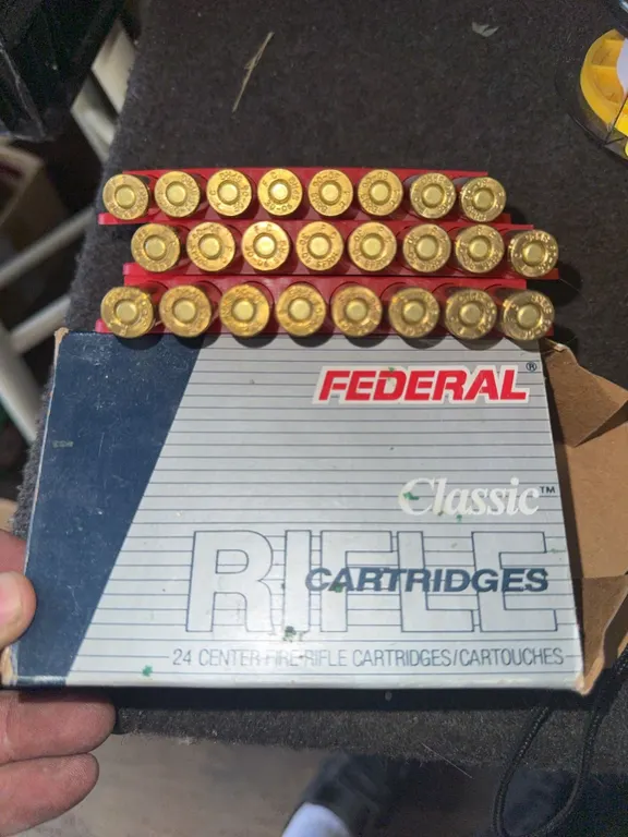 Federal Classic 30-06 Springfield 180 GR Soft Point Rifle Cartridges, 24 Rounds