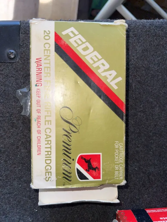 Full Box Federal Premium 20 Centerfire Rifle Cartridges