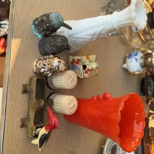 Salt and Pepper Shakers and Art Glass Pieces