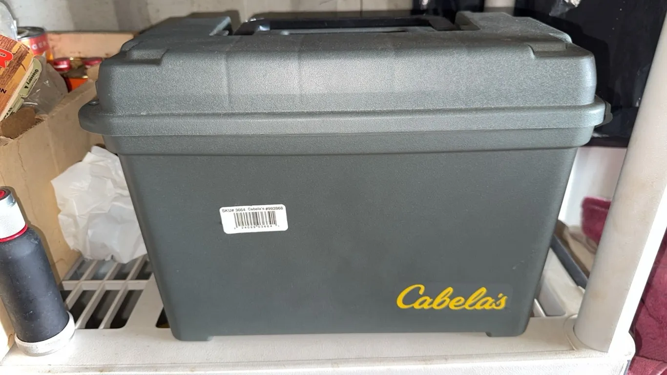 Cabela's Plastic Storage Box with Handle