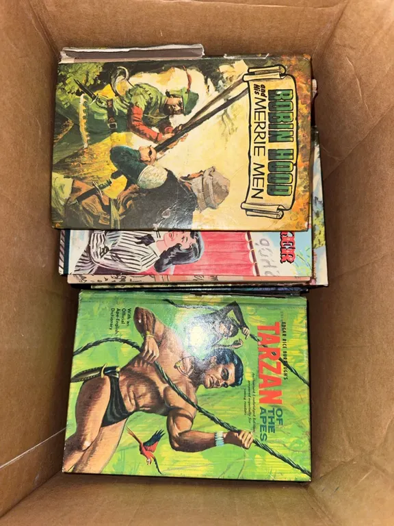 Vintage Children's and Adventure Books Assorted Titles