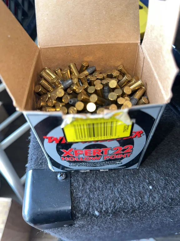 Winchester Xpert .22 Hollow Point Rimfire Cartridges, Partial Box