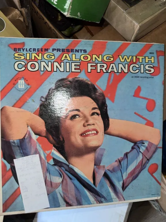 4 Vinyl Records: Connie Francis, Gaby Haas, Johnny Rivers, Dottie West