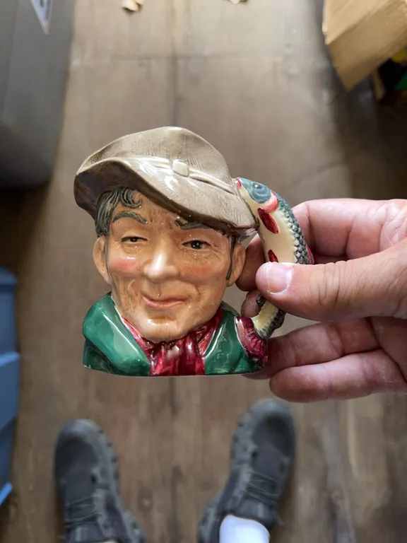 Royal Doulton The Poacher Character Jug D6429 Small Size