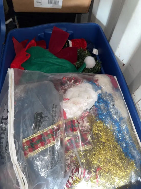 Christmas Decorations, Books, and RodeoRama Board Game