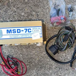 MSD-7C Ignition Control Box with Wiring and Accessories