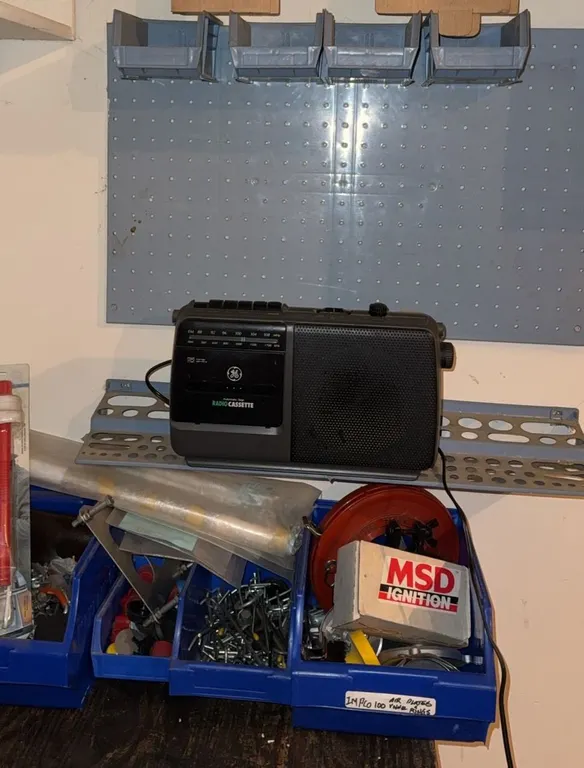 Automotive and Workshop Parts with General Electric Radio Cassette Player
