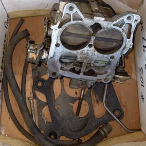 Rochester Quadrajet Carburetor with Gaskets and Hoses