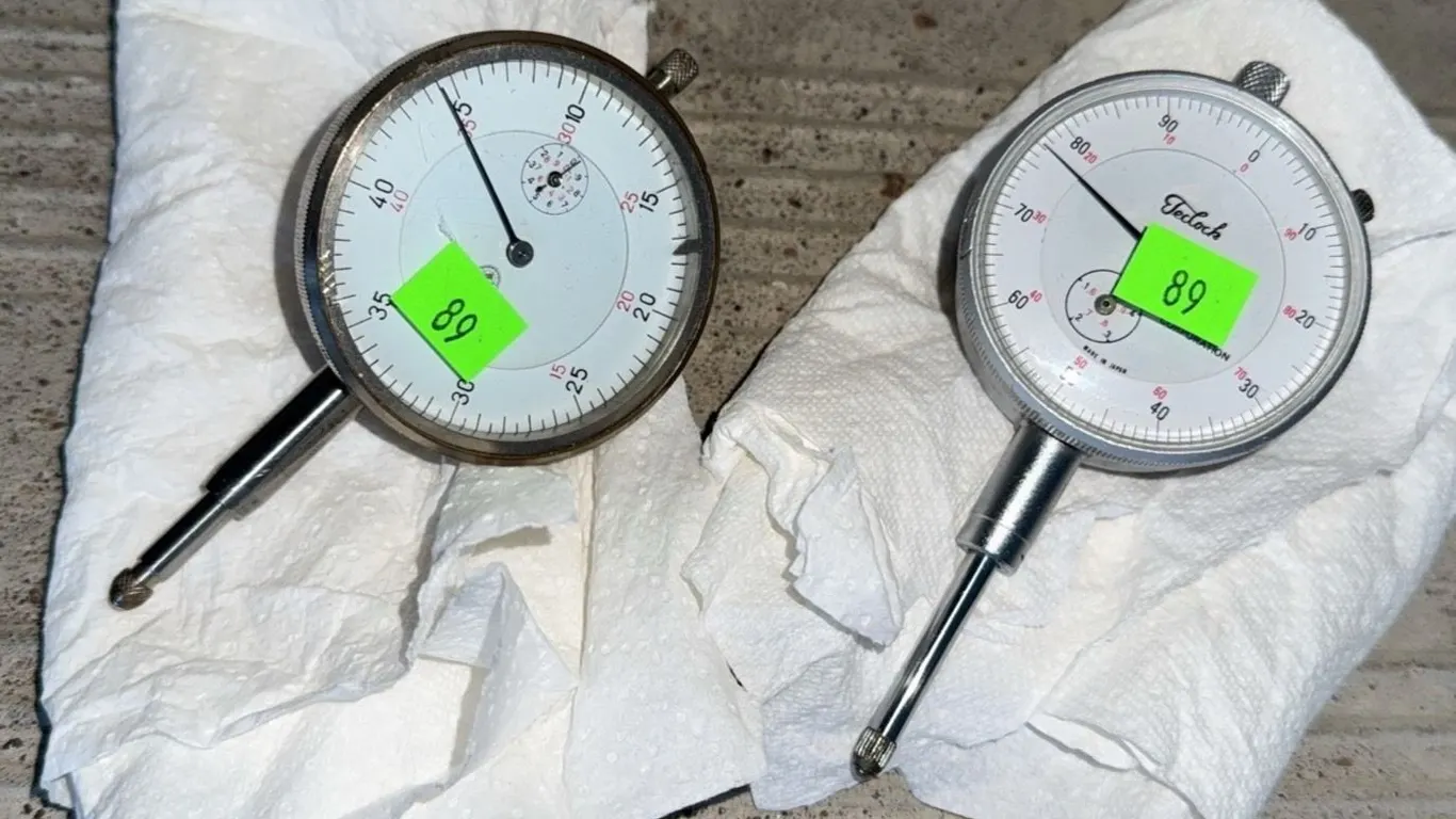 2 Dial Indicators Marked Federal and Fowler