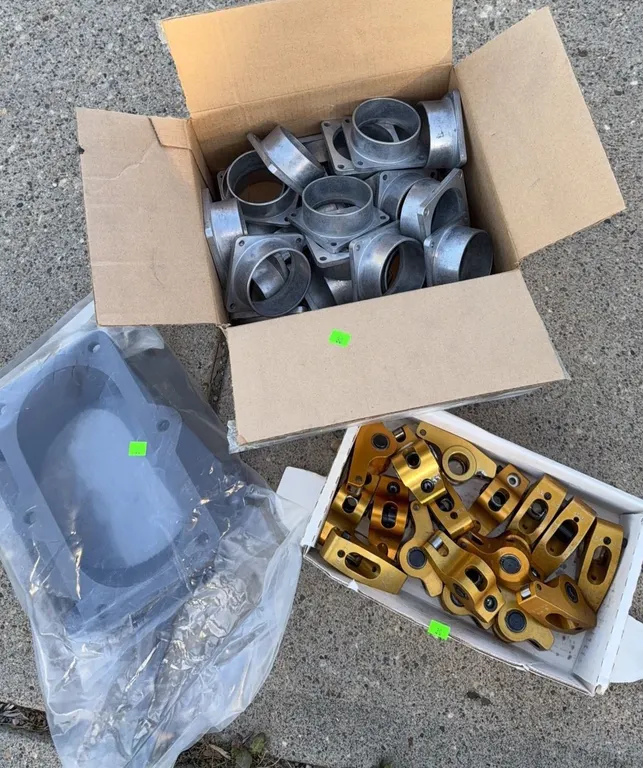 Automotive Aluminum Rocker Arms and Intake Components Lot