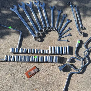 Hand Tools Including Combination Wrenches, Sockets, and Socket Wrenches