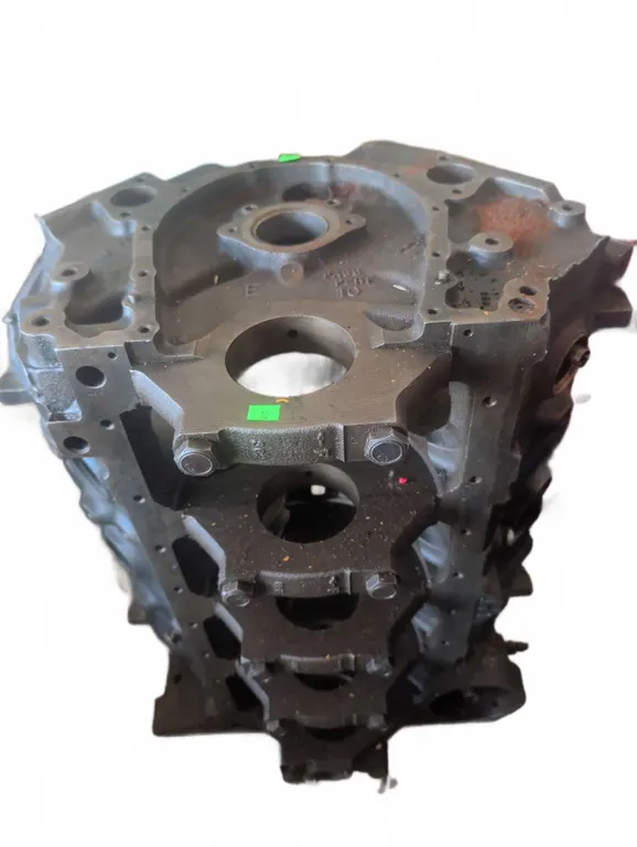 Cast Iron V8 Engine Block Marked PASS PERF 10
