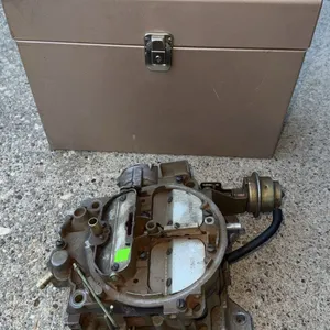 Rochester Quadrajet Carburetor with Metal Carrying Case