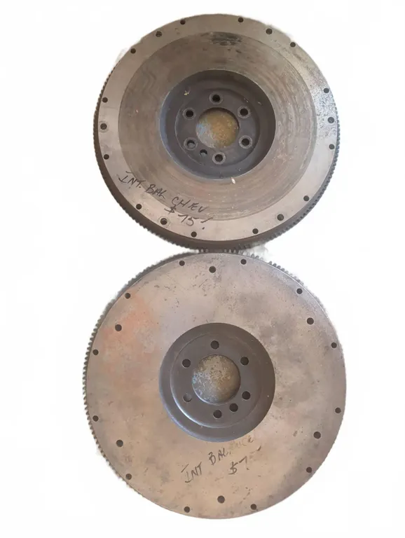 Steel Flywheels, Marked 'INT BAL CHEV'