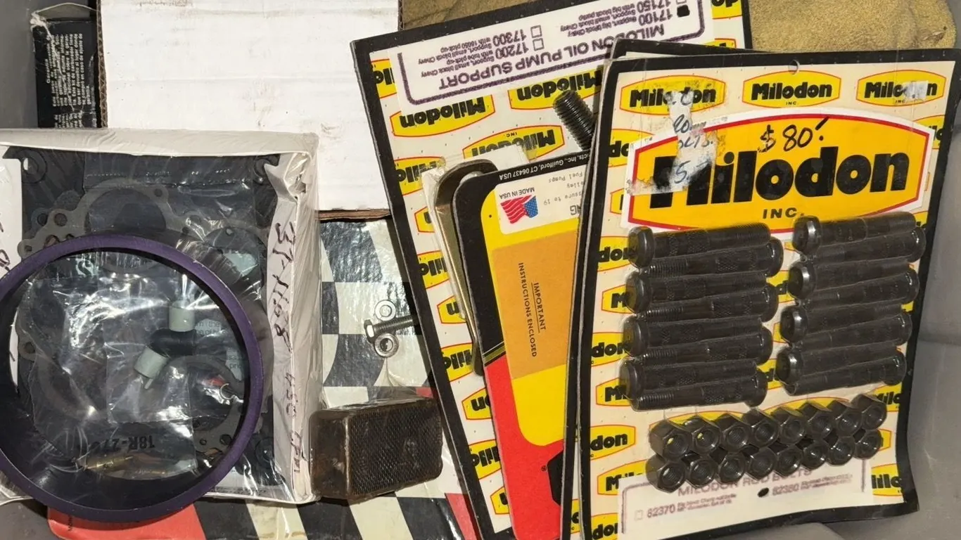 Milodon Engine Fastener Kits and Assorted Engine Gasket Set