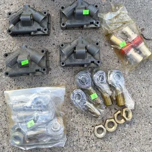 Holley Fuel Inlet Fittings, Valves, and Rod Ends Lot