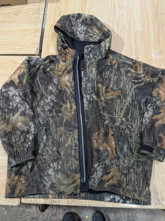 Men’s Large Browning Camo Hydro Fleece Jacket
