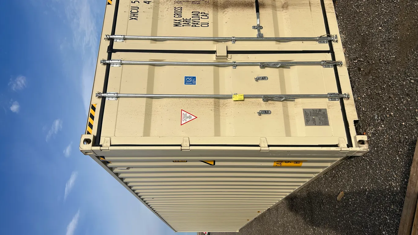 40' Single Door Shipping Container