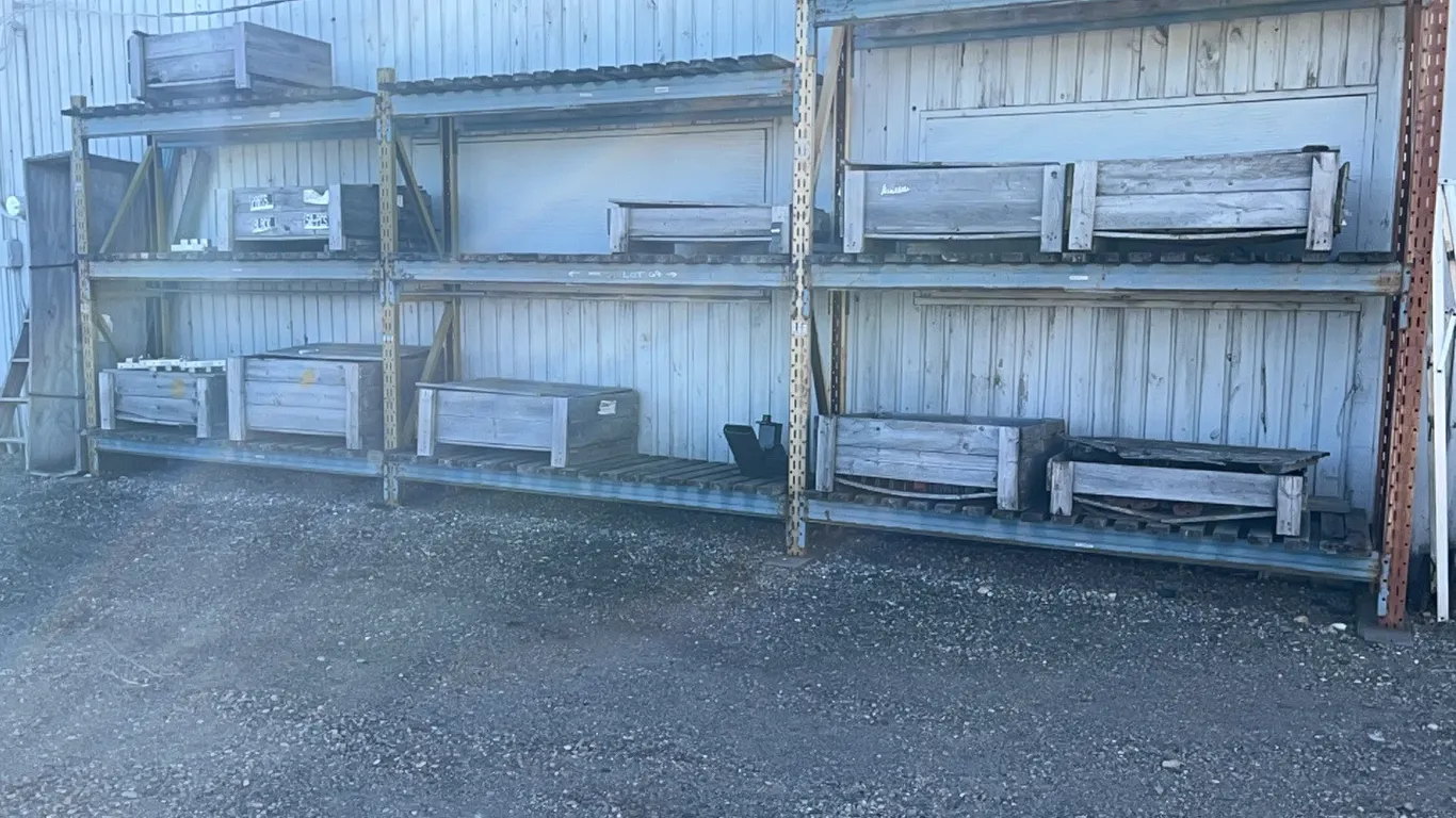 (3) 8' Sections of 3 Tier Pallet Racking -**Contents not Included**