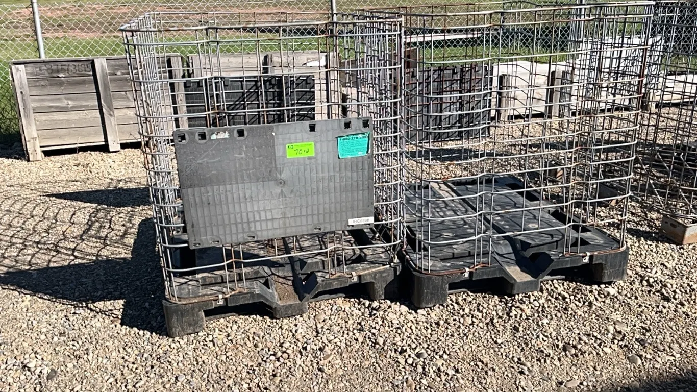 (2) Parts Crates