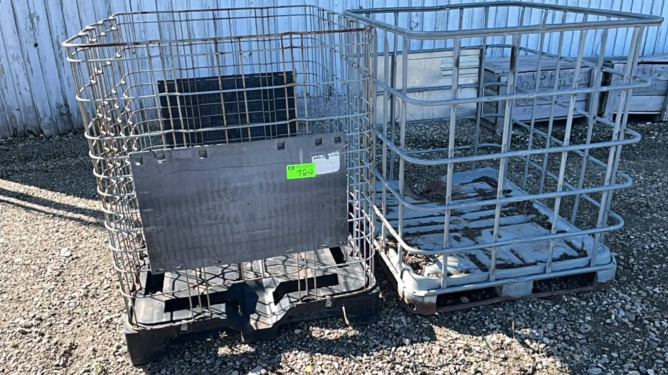 (2) Parts Crates
