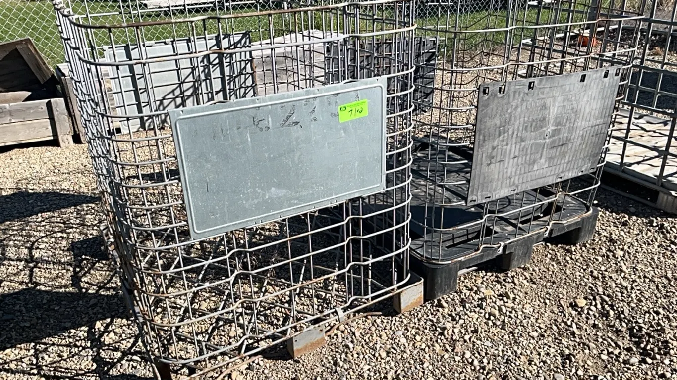 (2) Parts Crates