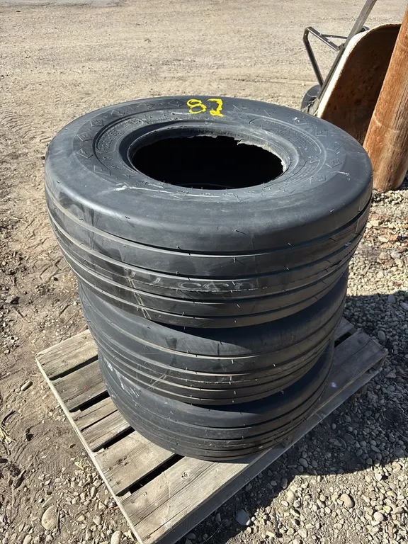 (3) Goodyear 12.5L-15F1 Farm Implement Tires