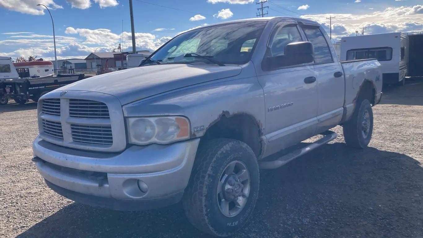 2004 Dodge Ram 2500 Silver Truck VIN: 1D7KU28D54J283579