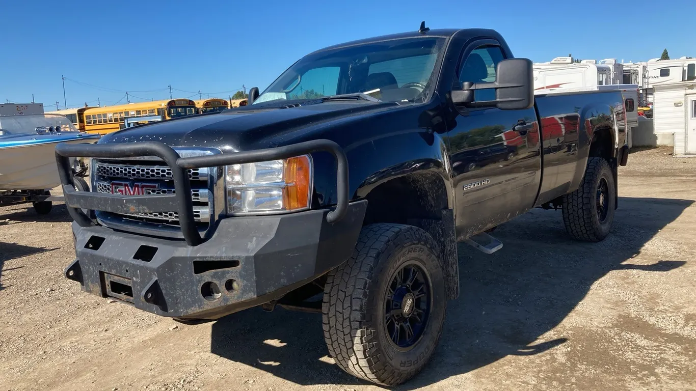 2012 GMC 2500 Sierra SLE Black Truck VIN: 1GT020EG1CZ218139