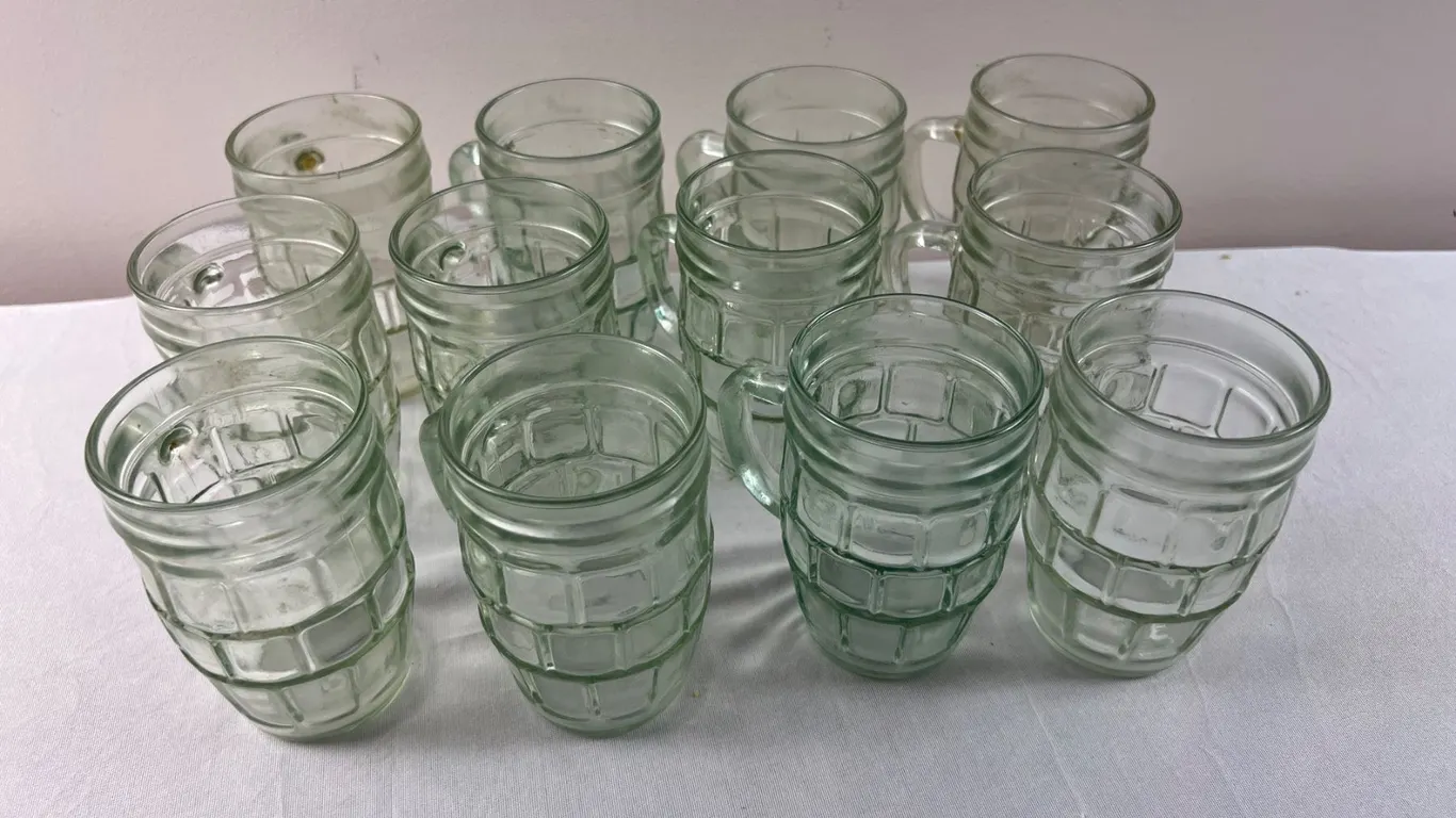 Set of Glass Mugs